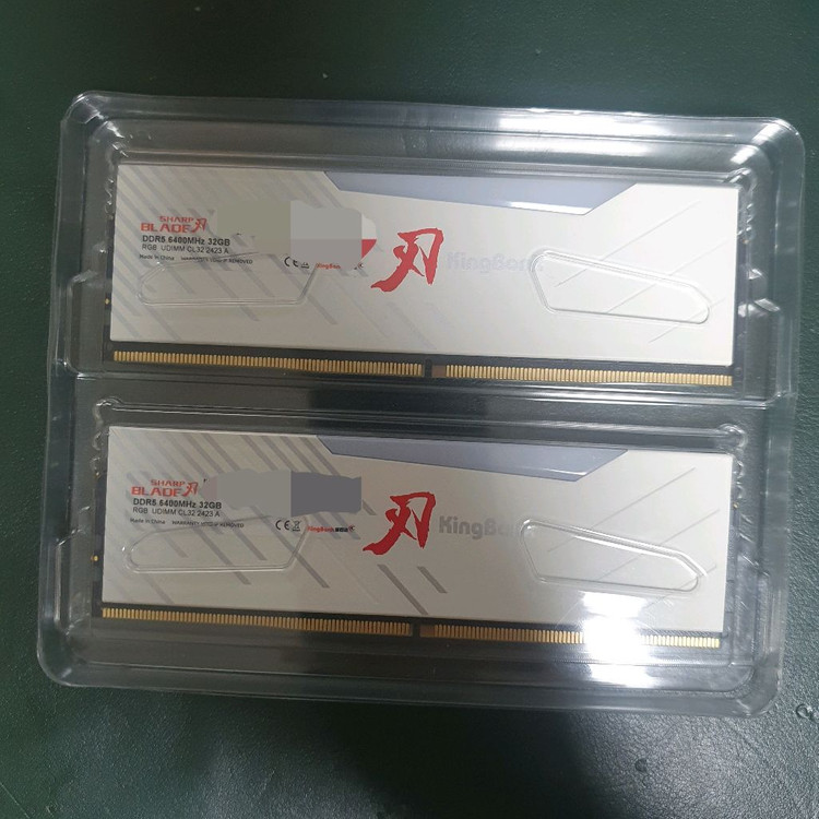 킹뱅크 RGB DDR5-6400 CL32 64GB (32GB x 2) 하이닉스 A다이--4