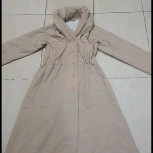 플리츠 플리즈(이세이미야케)누빔 롱코트