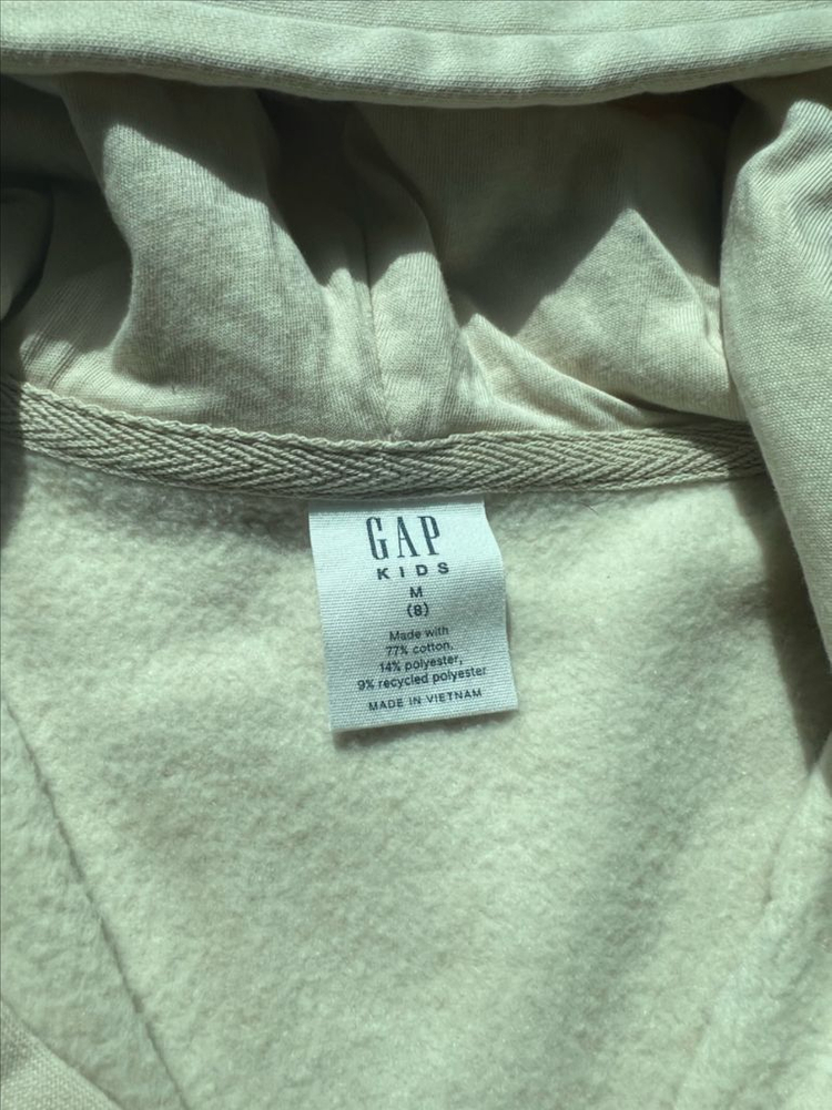 갭키즈 기모 집업후드 M(8), L(10) 세트--3