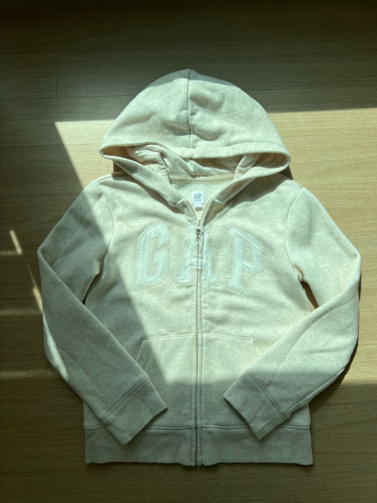 갭키즈 기모 집업후드 M(8), L(10) 세트--5