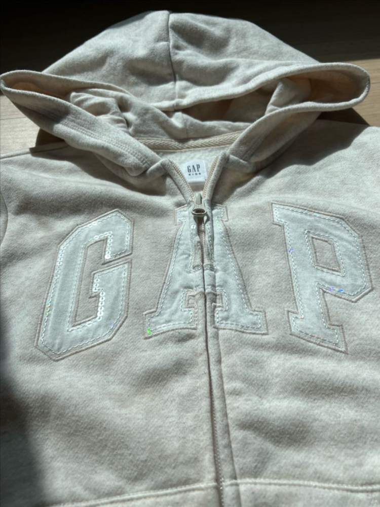 갭키즈 기모 집업후드 M(8), L(10) 세트--6