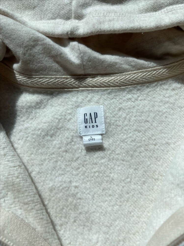 갭키즈 기모 집업후드 M(8), L(10) 세트--7