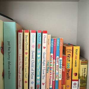 아기 유아 영어책 19권(캐롤라인 제인 처치 5권 + 카렌 카츠 5권 + pat the bunny 등)