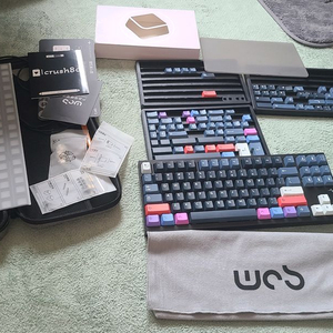 크러쉬 리부트 상옵 블랙 키보드