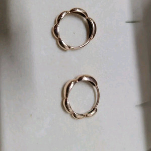 14k 골드 귀걸이 이미지