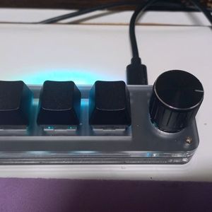 미니 매크로키보드 (3버튼+볼륨조절노브)