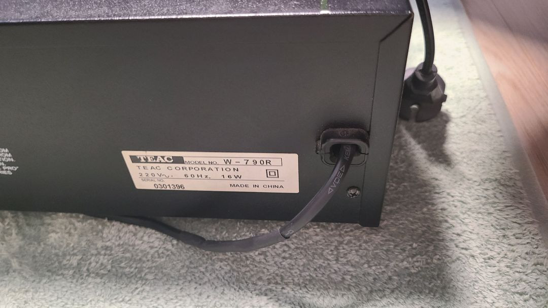 Teac 티악 W-790R 더블 카세트 데크--3