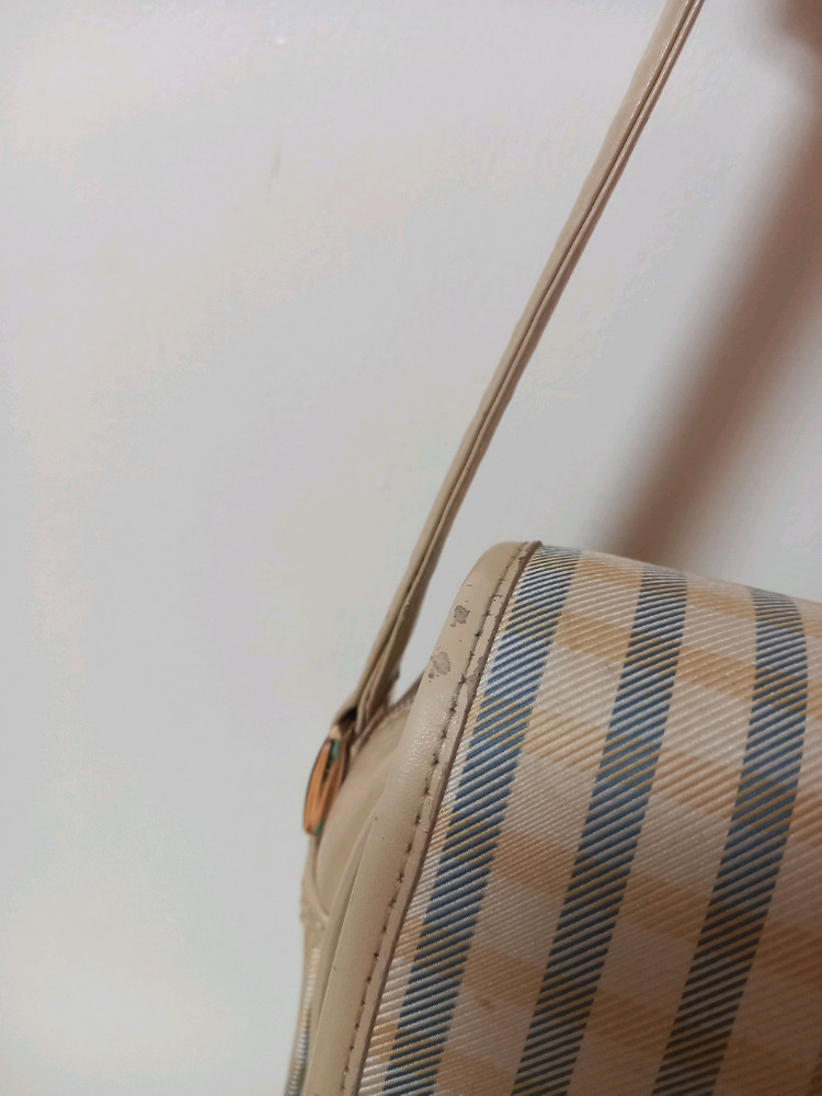 (택포)정품 닥스 체크무늬 여성크로스백/ 여성가방/ 베이지 색상--3