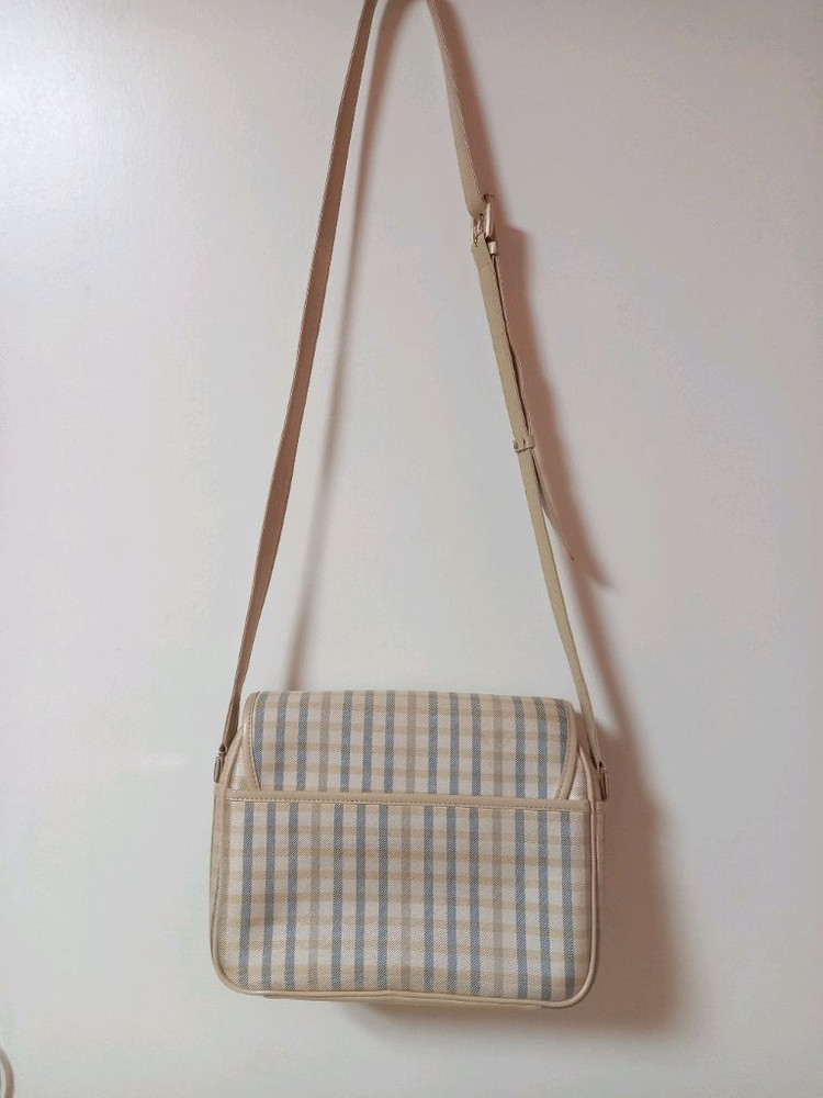 (택포)정품 닥스 체크무늬 여성크로스백/ 여성가방/ 베이지 색상--4