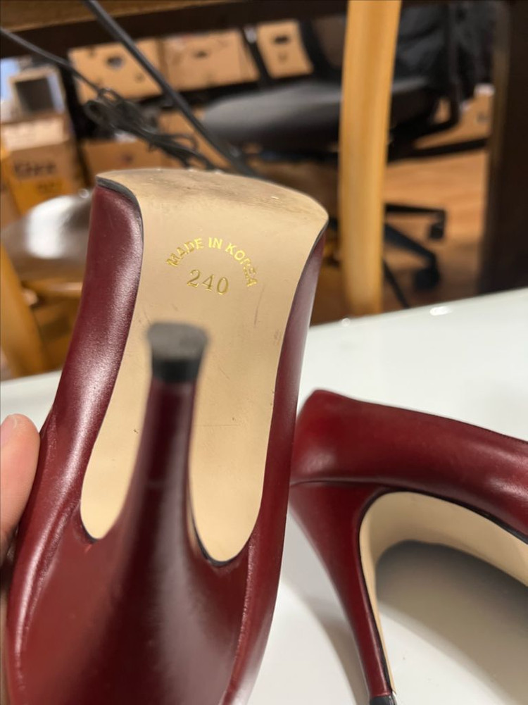 shoe fitter marco 버건디 펌프스힐 구두 240 이미지