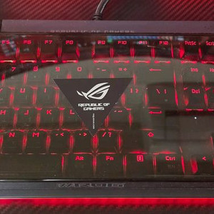 ASUS ROG STRIX FLARE II ANIMATE 게이밍 유선 키보드 (아수스 키보드) 이미지