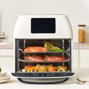 아이닉 16L 대용량 에어프라이어 크림화이트 + 조리도구 7종