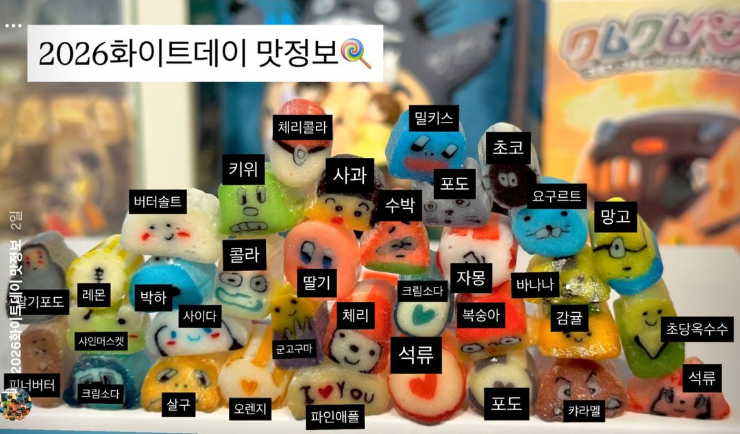 (새상품) 제주 미스터 스위츠 화이트데이 스페셜--2