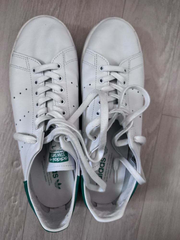 아디다스 스탠스미스 데콘 화이트 270 IE91183~5회착 정도 사용감 약간 있습니다!단품**흥 이미지