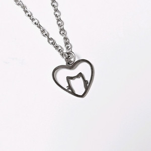 새상품,선물박스포장]하트 고양이 실버 목걸이/귀걸이 반지 팔찌 진주 스와로브스키 14k 18k 반클리프 루이비통