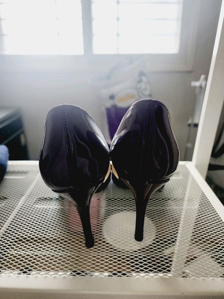 세라 SAERA 여성 구두 240 (37.5) 와인색 하이힐 거의새상품 이미지