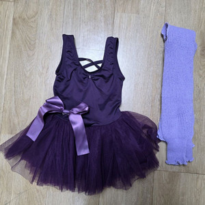 반택포)유아발레복 11호,워머 2벌