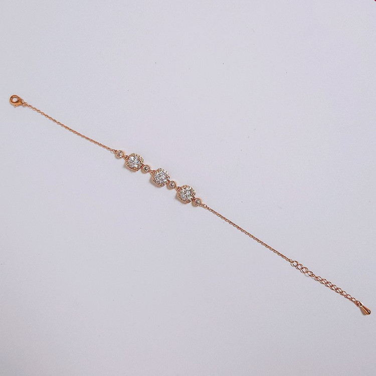 새상품,선물박스포장 빅 스와로브스키스톤 로즈골드 팔찌/목걸이 귀걸이 반지 진주 샤넬 14k 18k 스와로브스키 디올--1