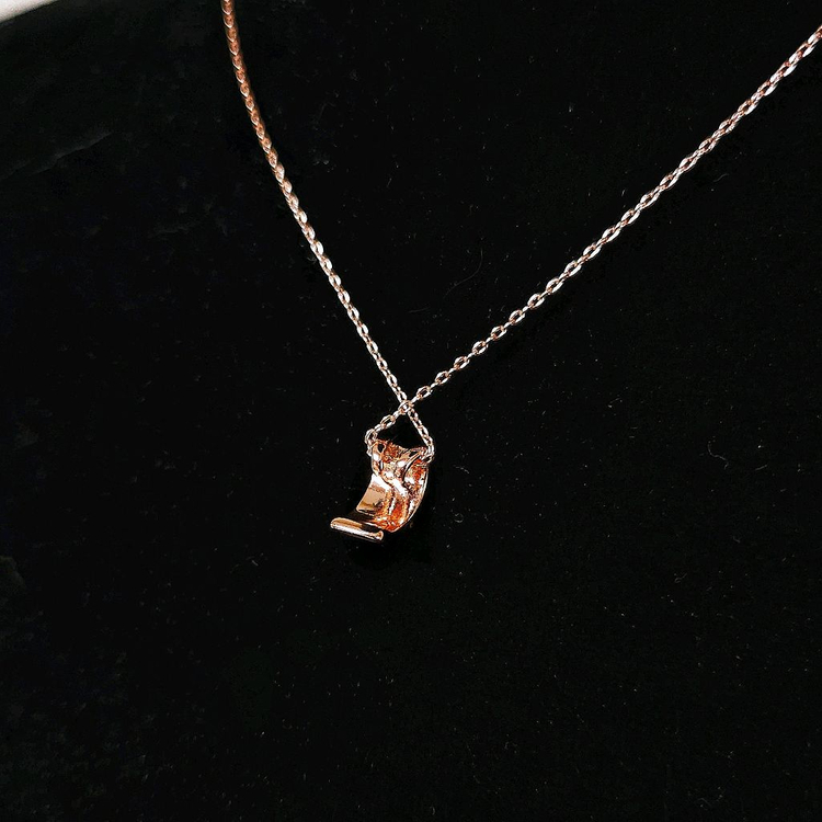 새상품,선물박스포장]핑크 자개 심플 펜던트 여자 목걸이/귀걸이 반지 팔찌 진주 샤넬 14k 18k 스와로브스키 디올 이미지