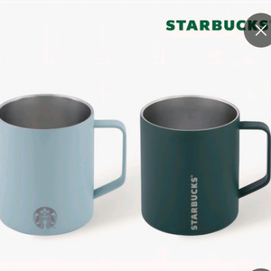 스타벅스 그린데비 민트데비 머그컵 2P