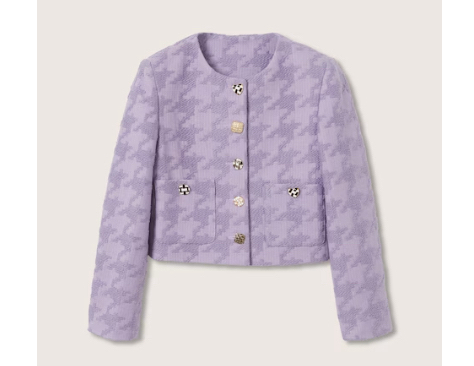 MNG 트위드 자켓 스커트 셋업 이미지