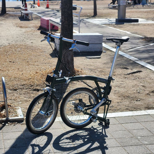 바이크스 시티 미니벨로 유사브롬톤 트라이폴드 자전거 팝니다 이미지