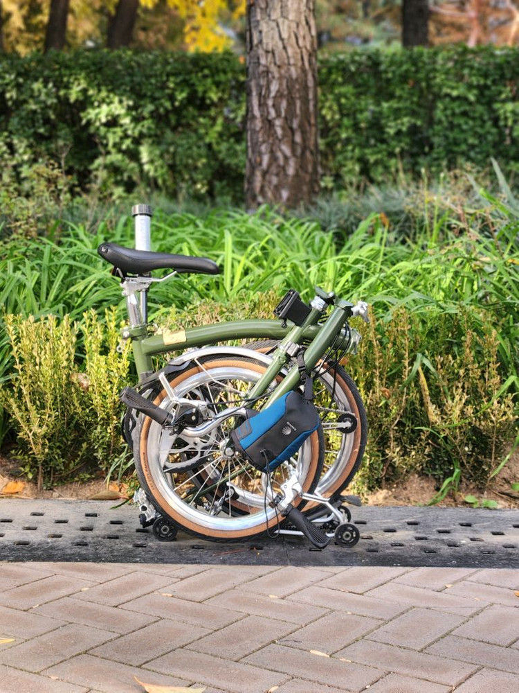 바이크스 시티 미니벨로 유사브롬톤 트라이폴드 자전거 팝니다 이미지