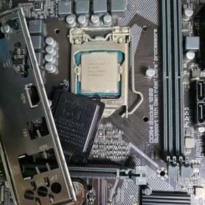 인텔 i5 10500 + h510m h(백패널O)