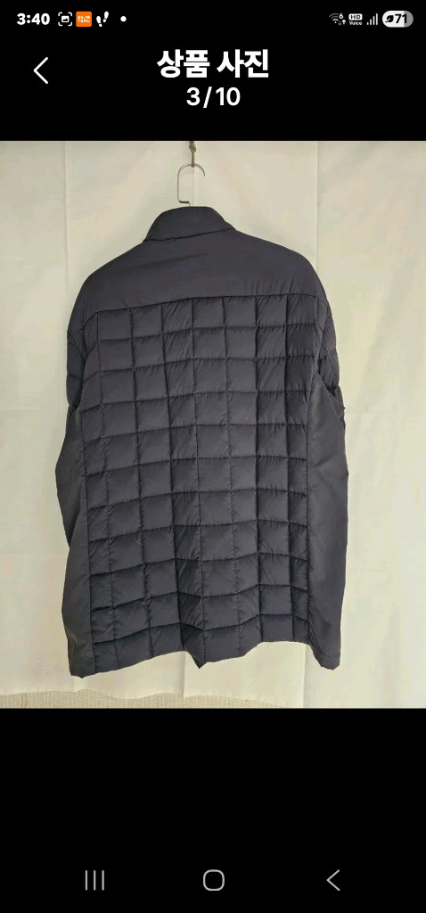 아크테릭스 불랙 봄맞이 경량패딩--2