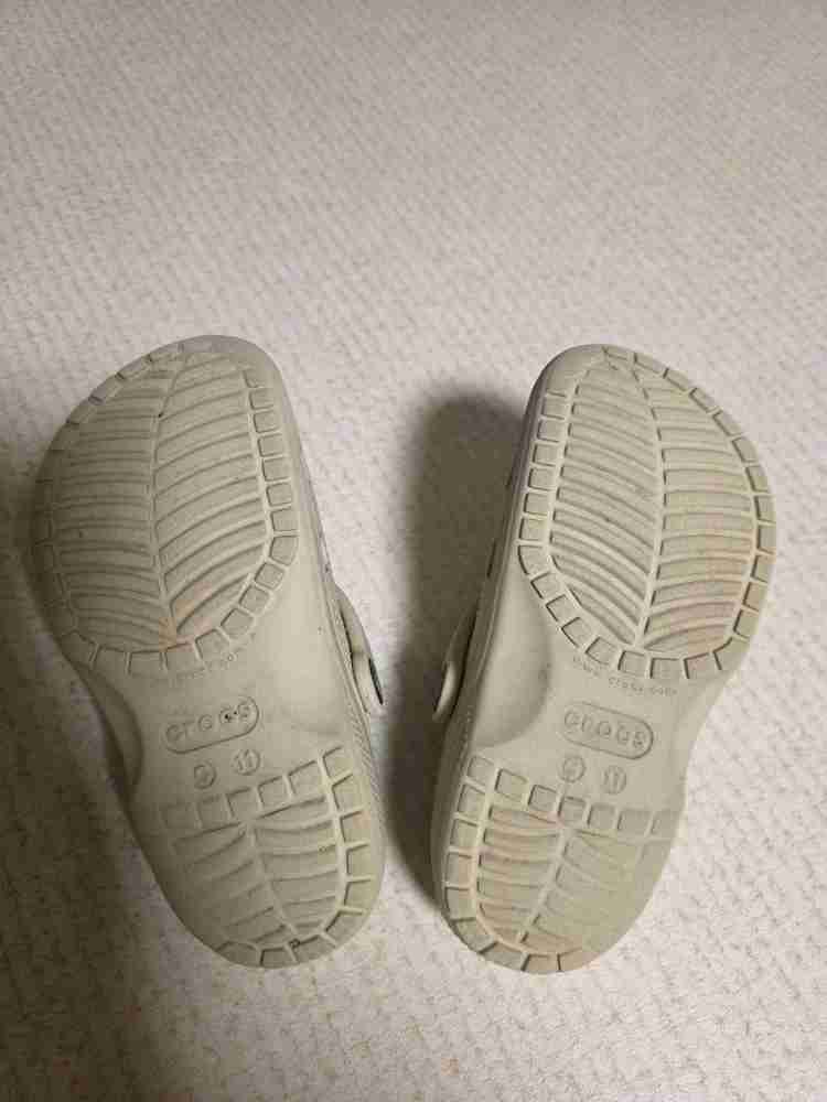 크록스키즈 클래식 베이지 c11--5