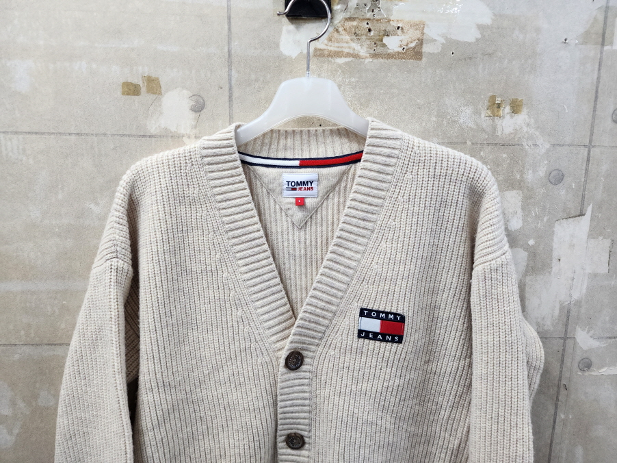 (L)타미진스 정품 남성 캐주얼 니트 가디건/100/상태우수--2