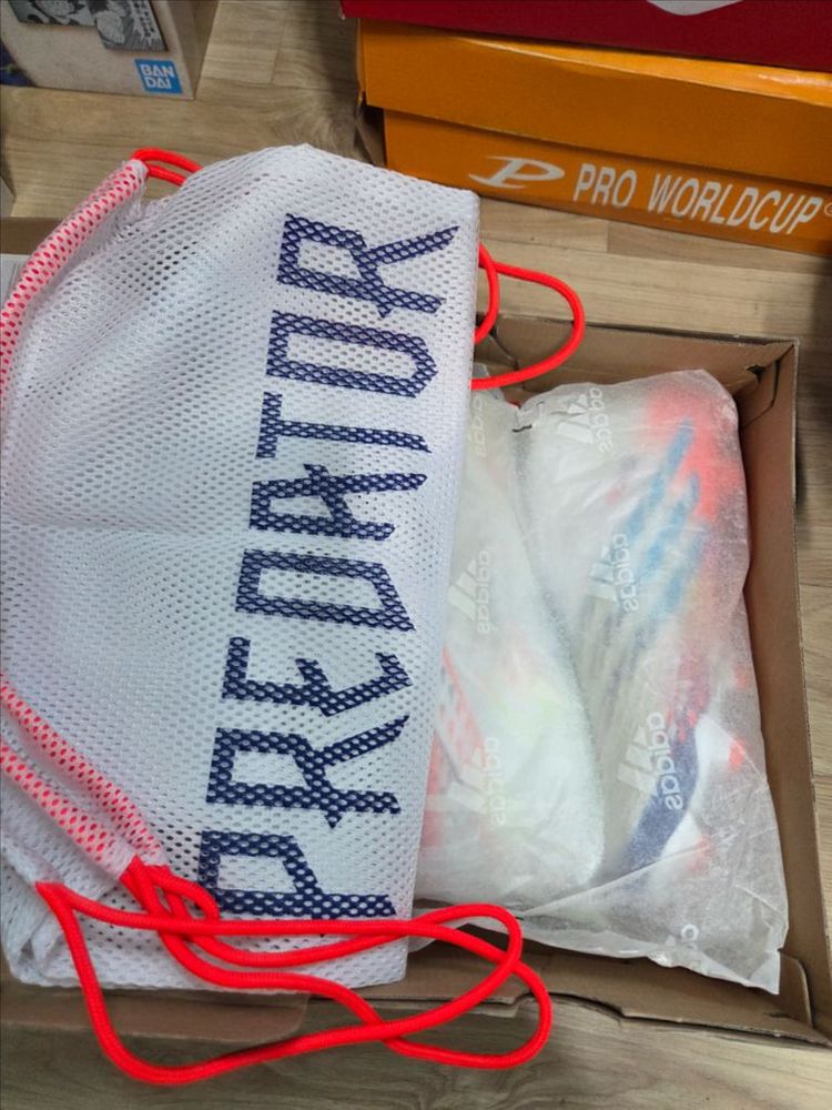 새상품/풀박스) 아디다스 프레데터 엣지+ FG J (240mm) 이미지