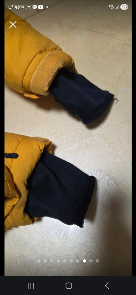 노스페이스 히말라야 대장 패딩--7