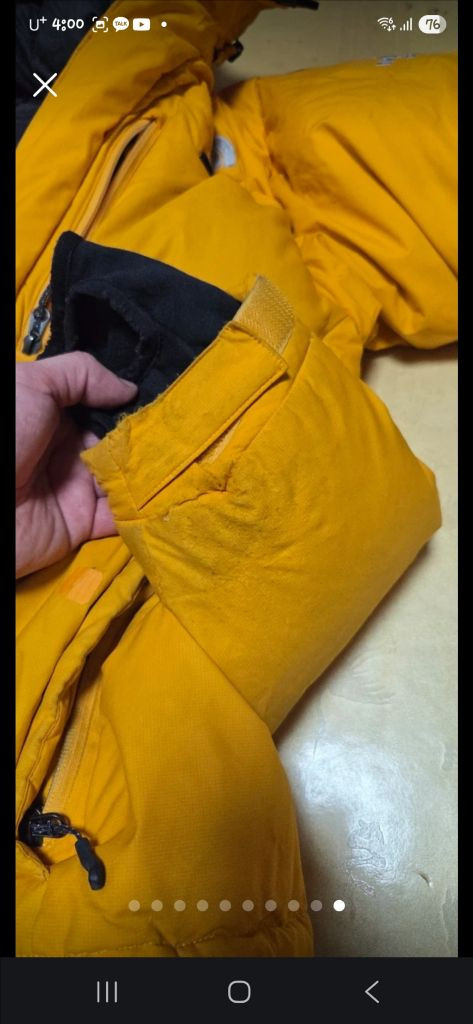 노스페이스 히말라야 대장 패딩--9