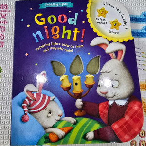 잠자리동화책 사운드북 Twinkling Lights Good Night 이미지