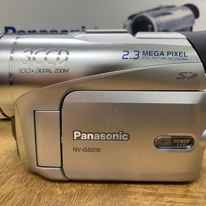 파나소닉 빈티지 Mini DV 6mm 캠코더 NV-GS200