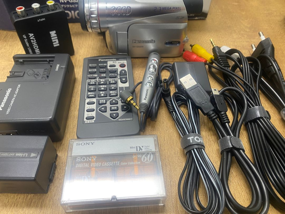 파나소닉 빈티지 Mini DV 6mm 캠코더 NV-GS200--6