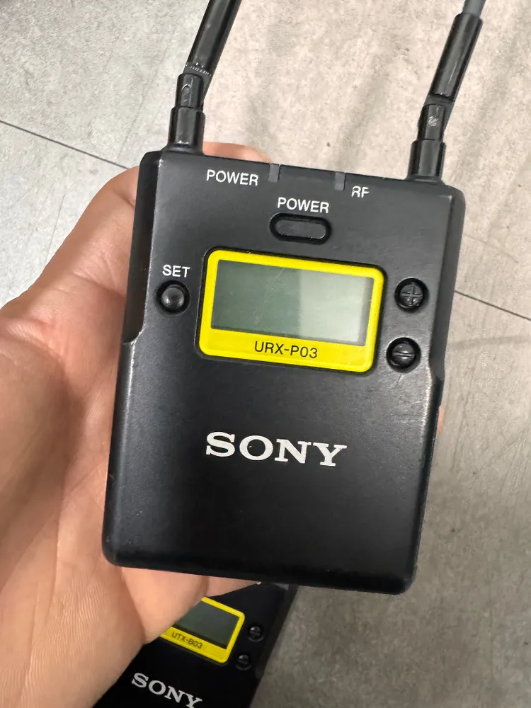 <판매> SONY 소니 무선 송수신기 UTX-B03 + URX-P03 (UWP-D11) 이미지