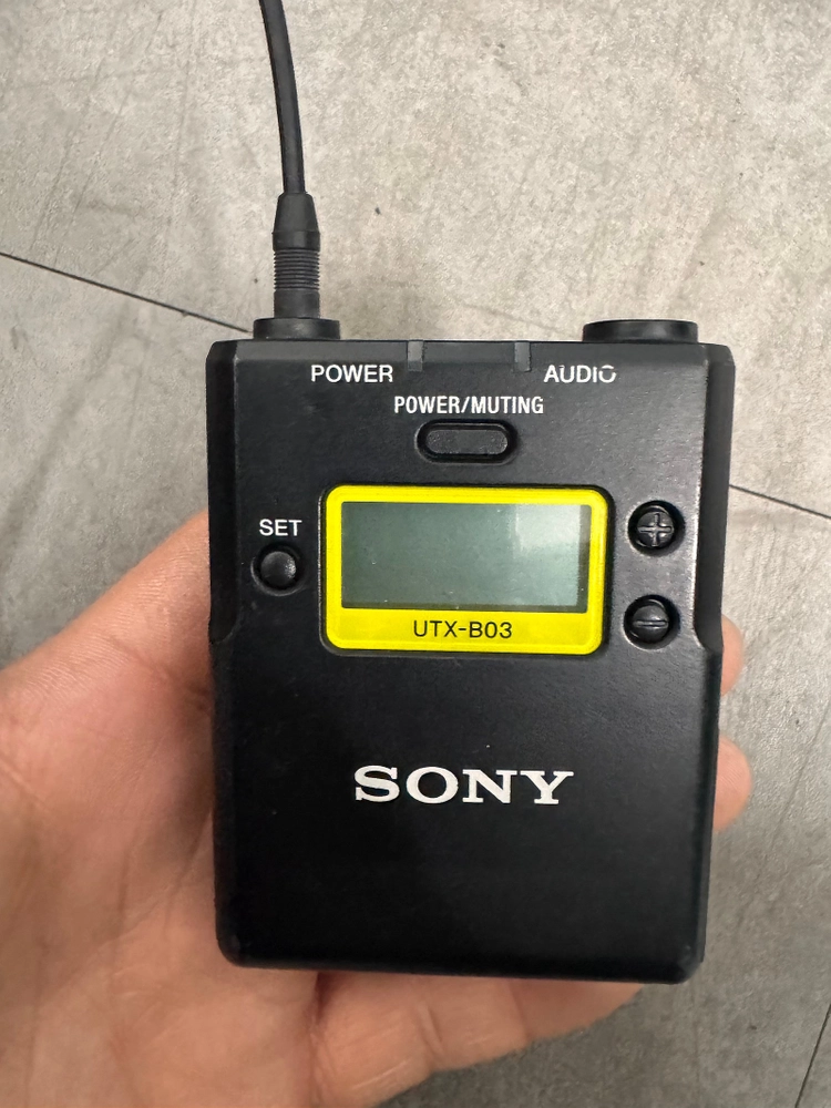 <판매> SONY 소니 무선 송수신기 UTX-B03 + URX-P03 (UWP-D11) 이미지