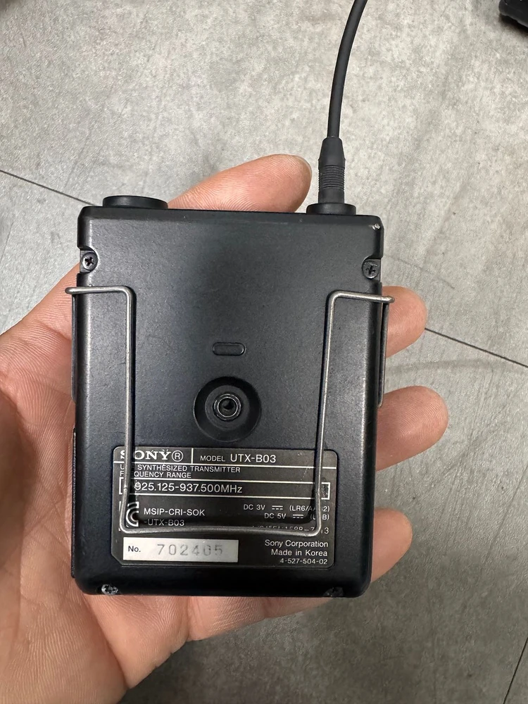 <판매> SONY 소니 무선 송수신기 UTX-B03 + URX-P03 (UWP-D11) 이미지