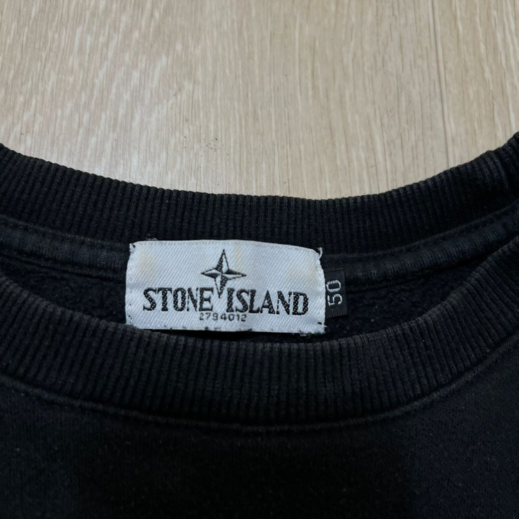 스톤아일랜드 빅로고 와펜 맨투맨 50--4