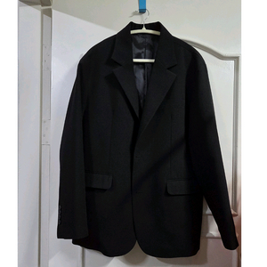 [M] 모디파이드 오버사이즈 블레이저 자켓 블랙 #TH