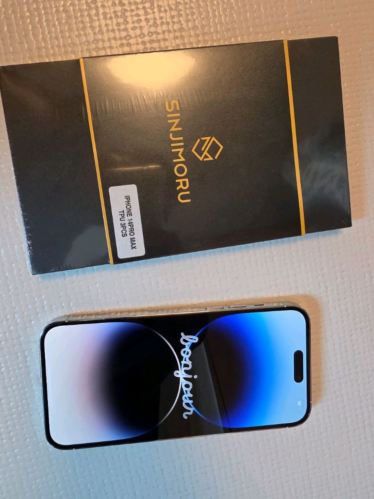 아이폰 14 프로 맥스 실버 256GB--8