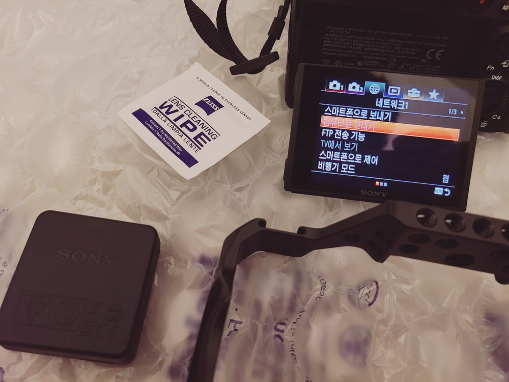 소니 a7m3 카메라 + 렌즈 삼각대 메모리카드 가방 풀세트 20-70 화각 입문 여행 유튜브 풀세트--2