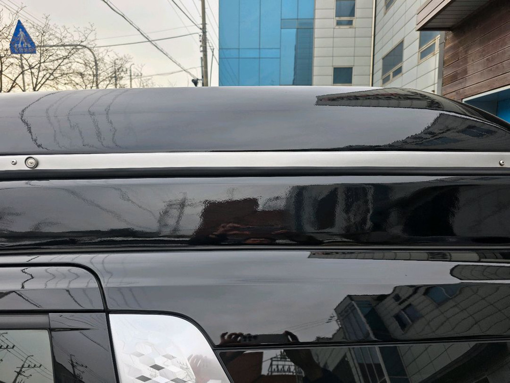 카니발ka4 린드메이드frp 루프박스 블랙 팝니다--2