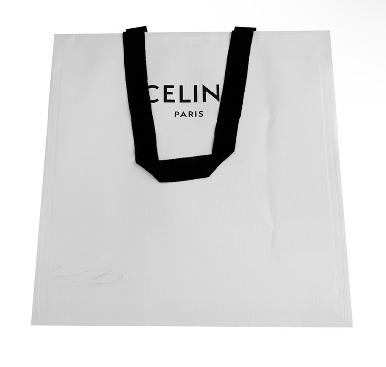 [46] 셀린느 울 레더 웨스턴 테디 바시티 자켓 블랙 이미지