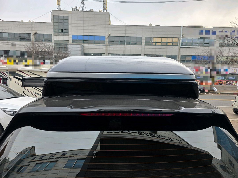 카니발ka4 린드메이드frp 루프박스 블랙 팝니다--5