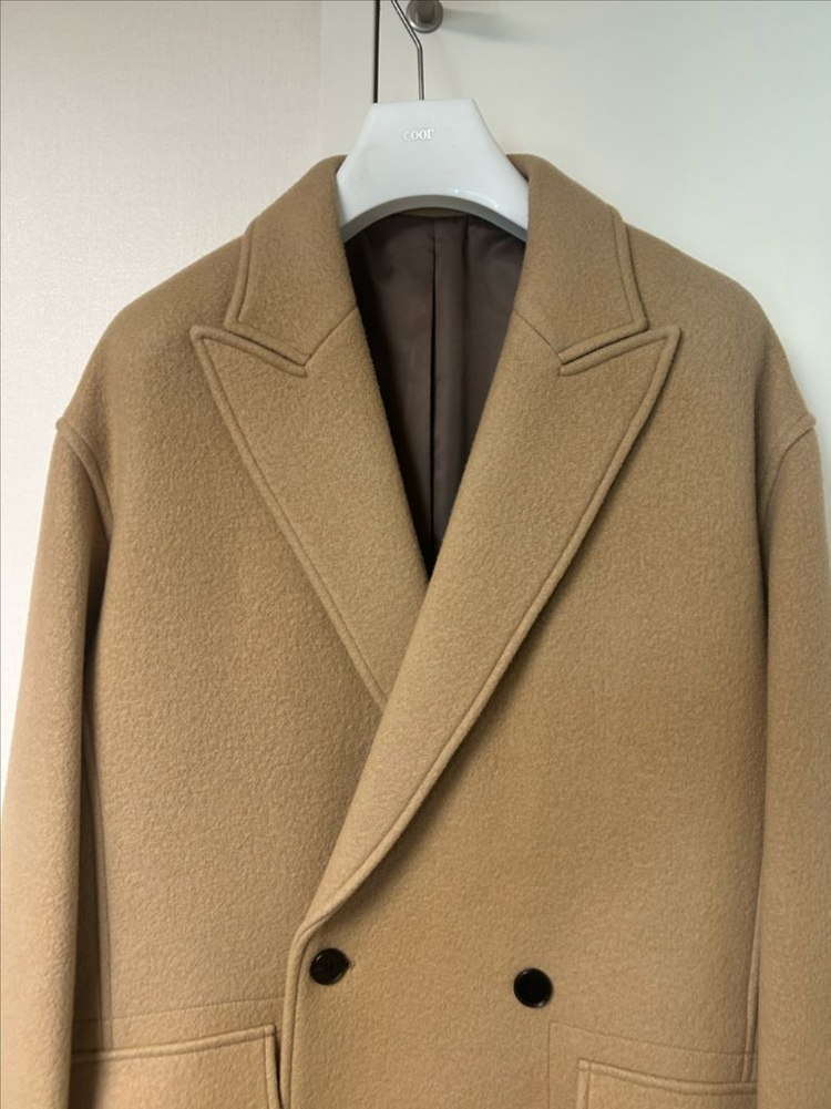 쿠어 마루이벨루치 이태리원단 롱코트 민트급 이미지