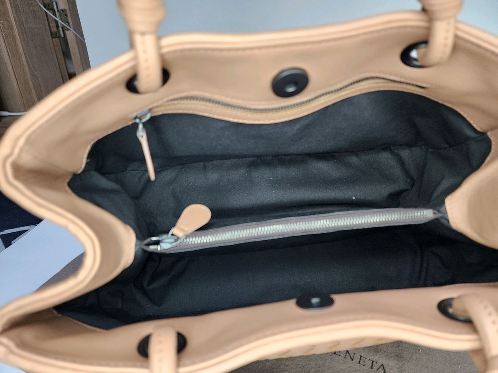 보테가베네타 인트레치아토 토트백--6