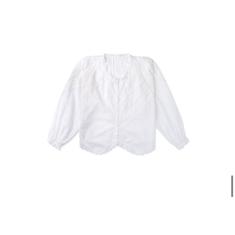 위드아웃썸머 안티크 가든 블라우스--1